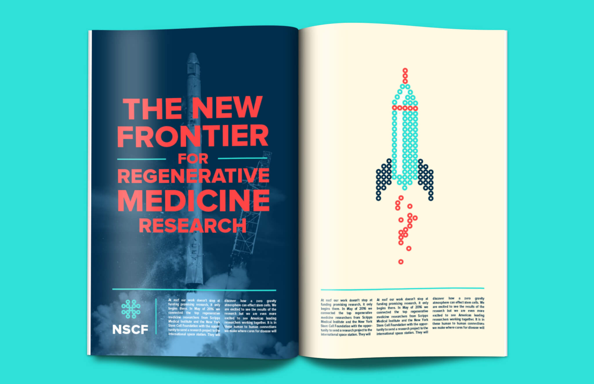 National Stem Cell Foundation Print branding