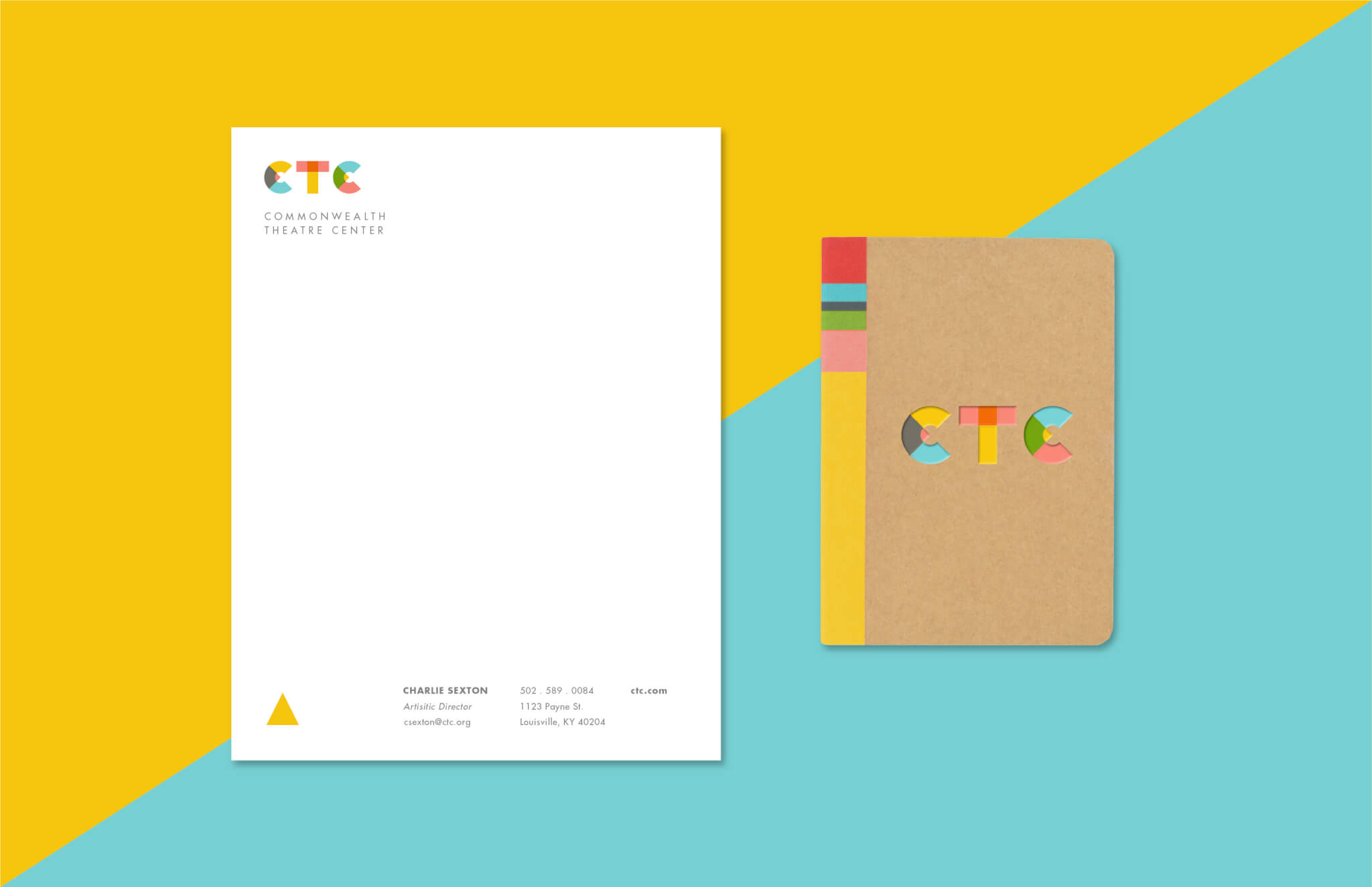 Commonwealth Theatre Center stationary