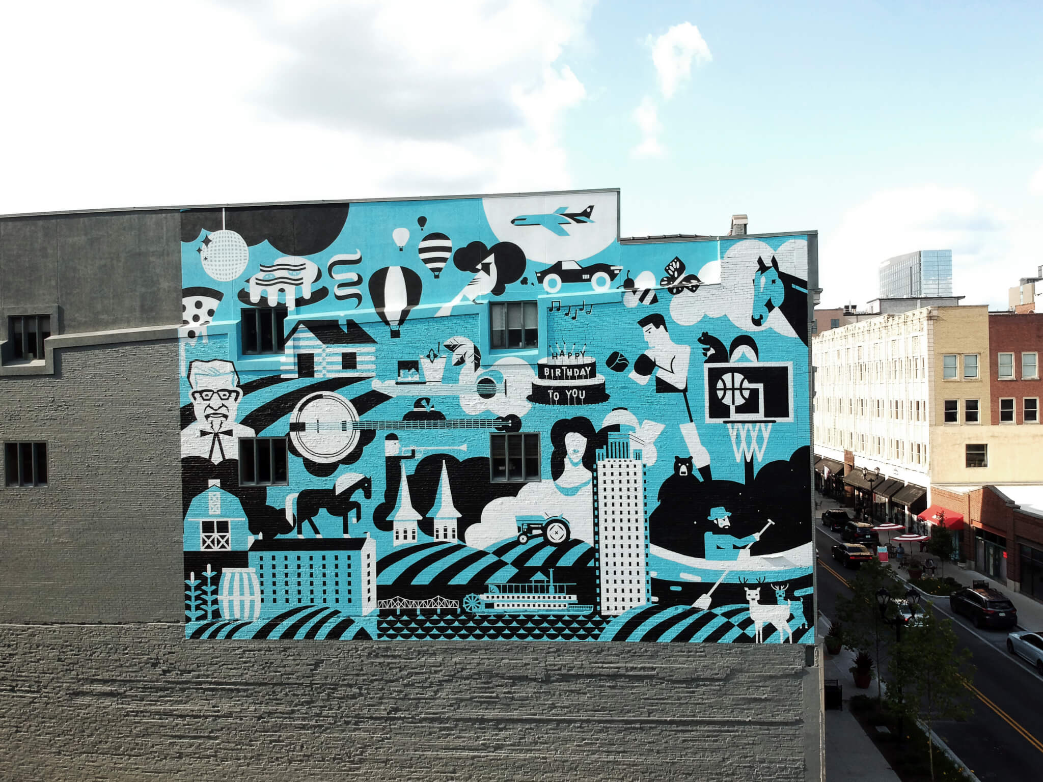 Fourth Street Kentucky Mural