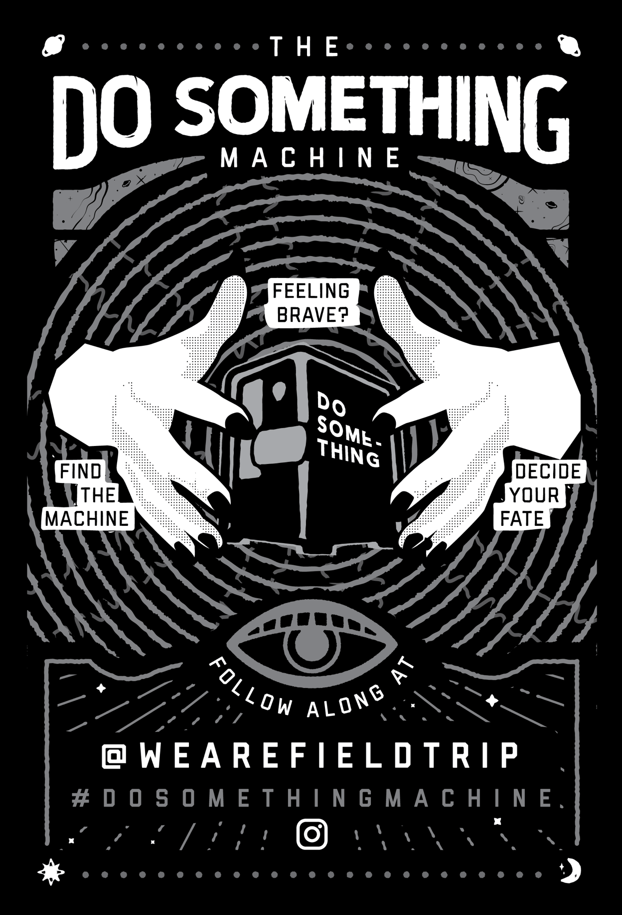 Do Something Machine poster promotion