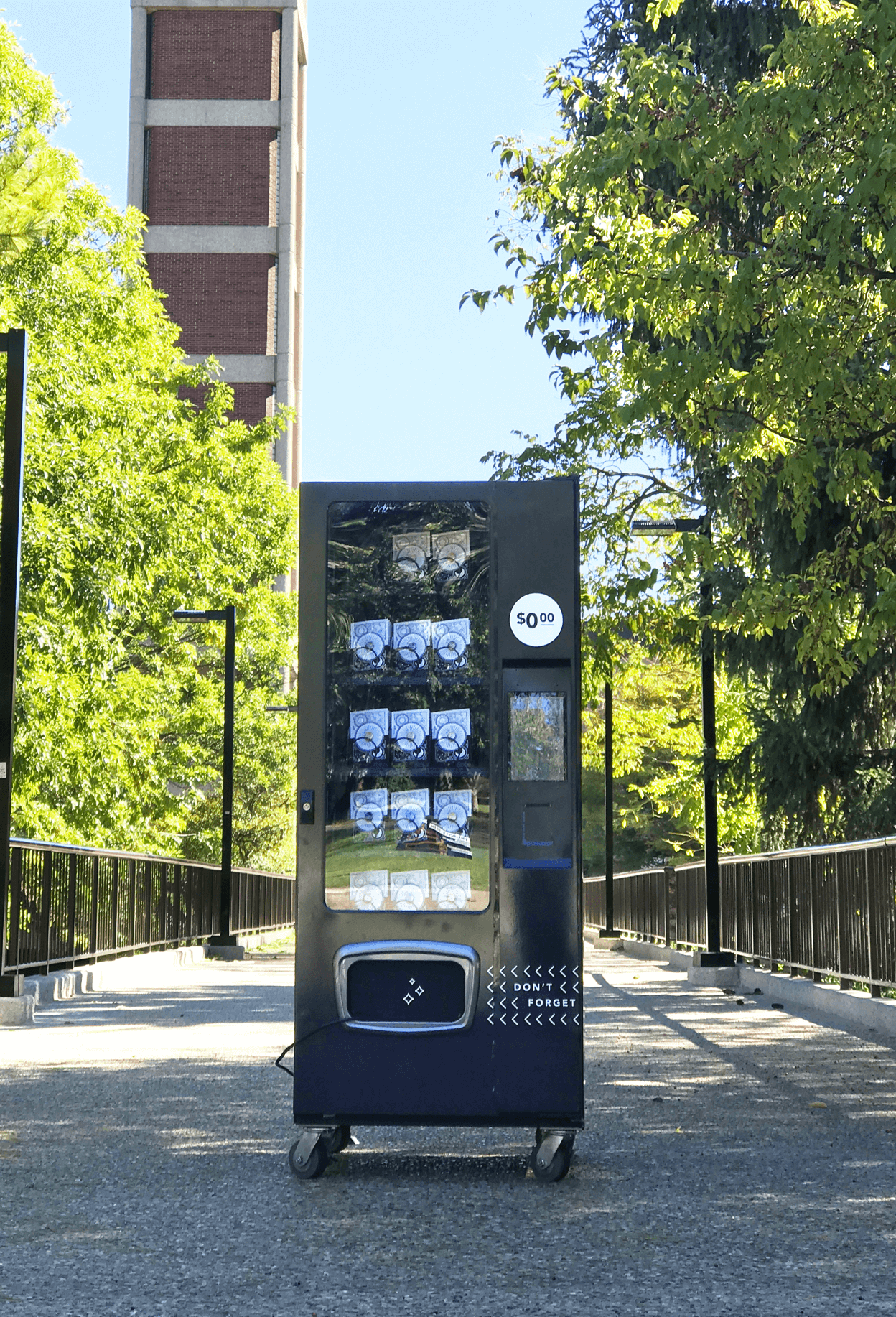 Do Something vending Machine at UofL campus
