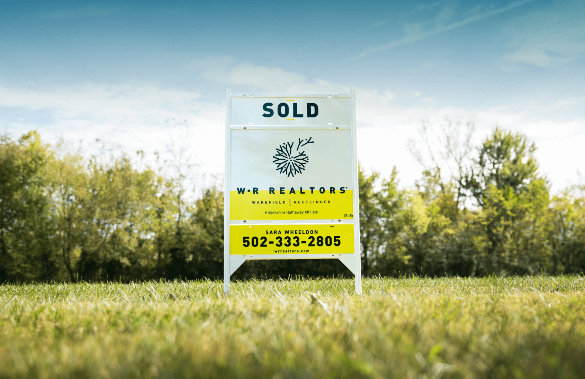 WR Realtors sold sign