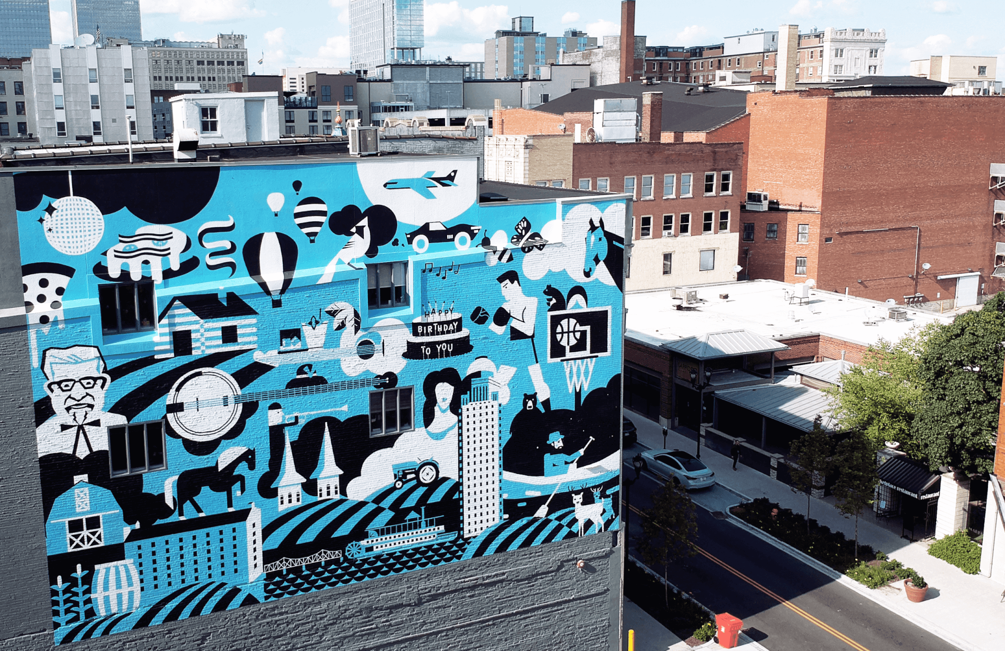 Fourth Street Kentucky Mural