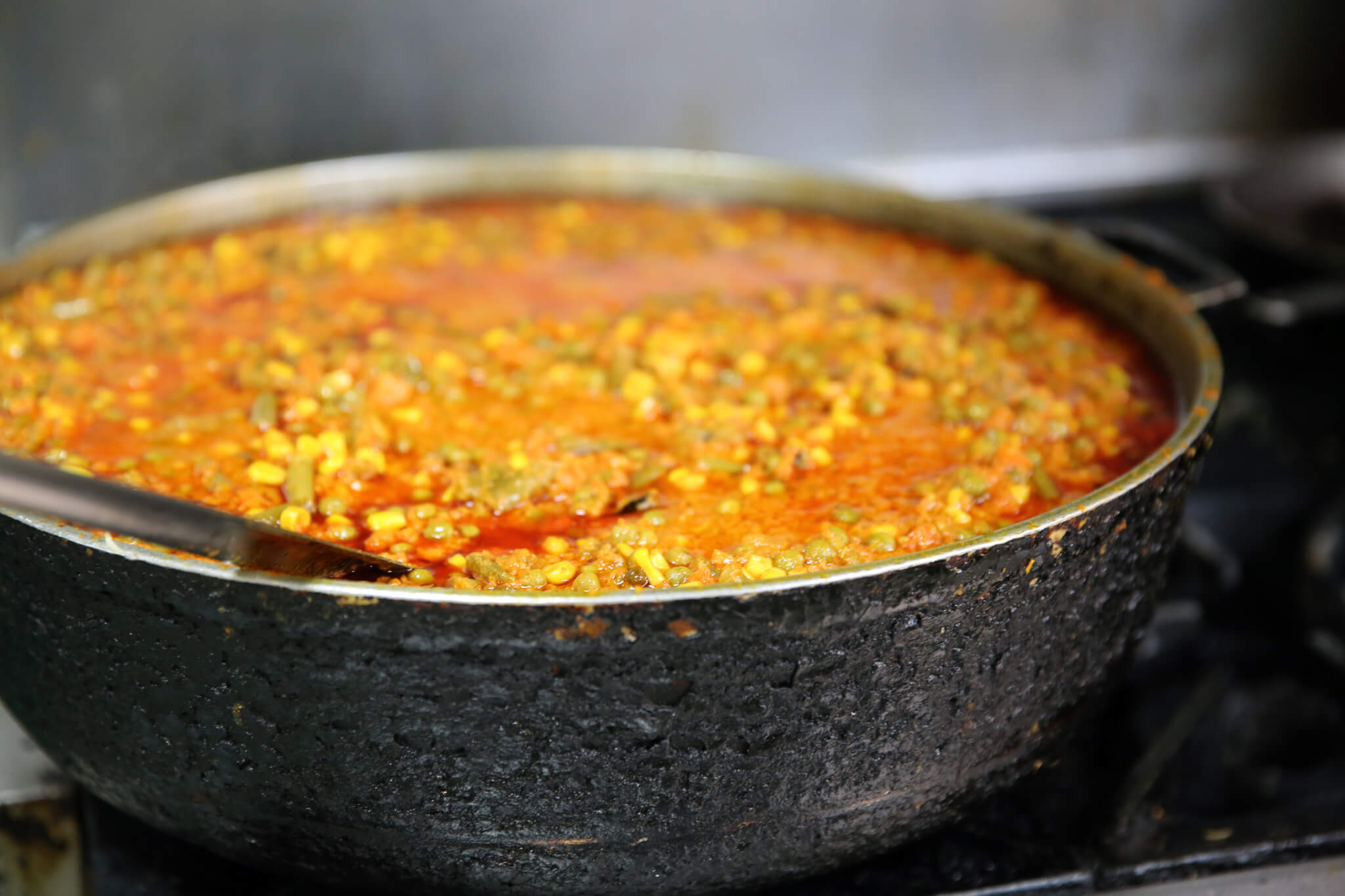 Safier food being prepped