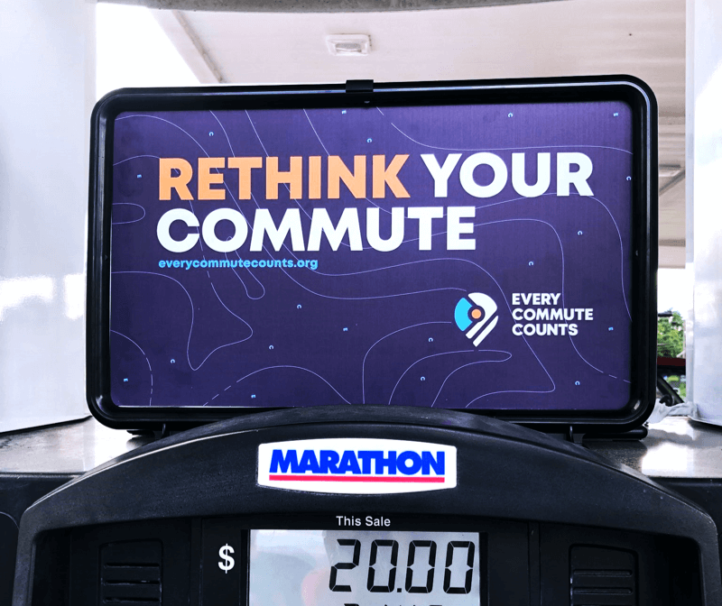 Every Commute Counts outdoor gas