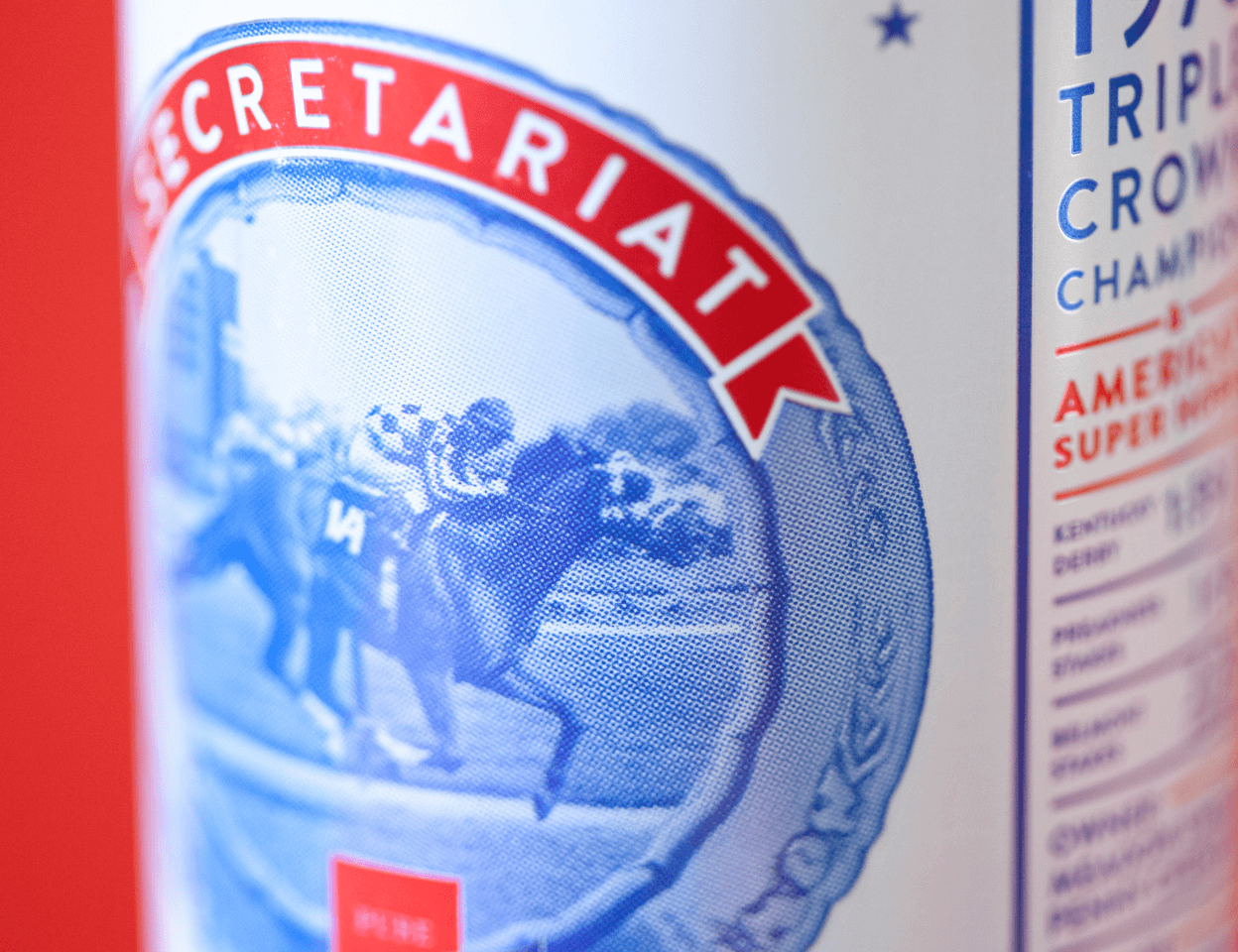 sterling beer Secretariat packaging