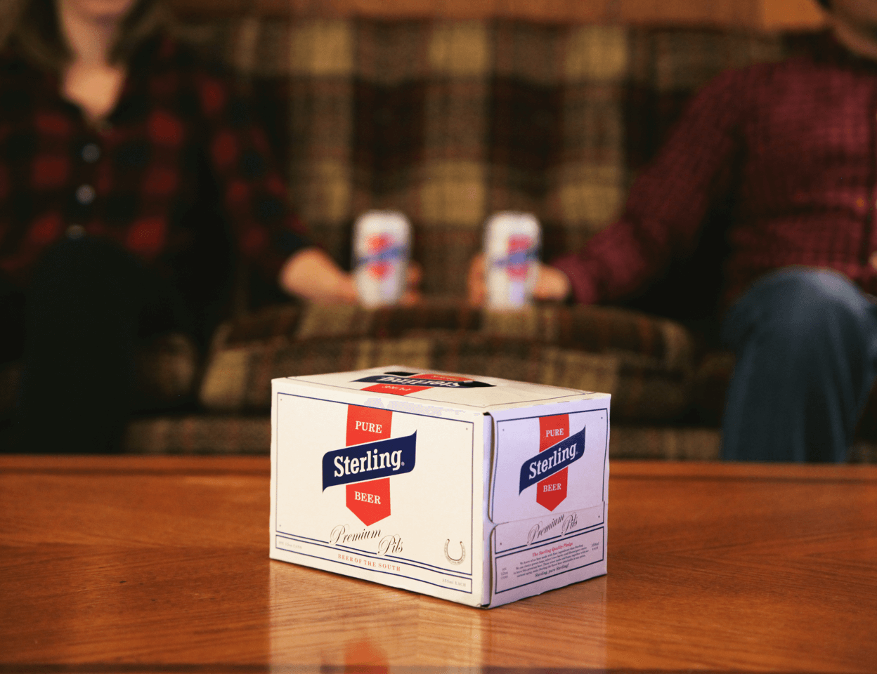 Sterling beer packaging