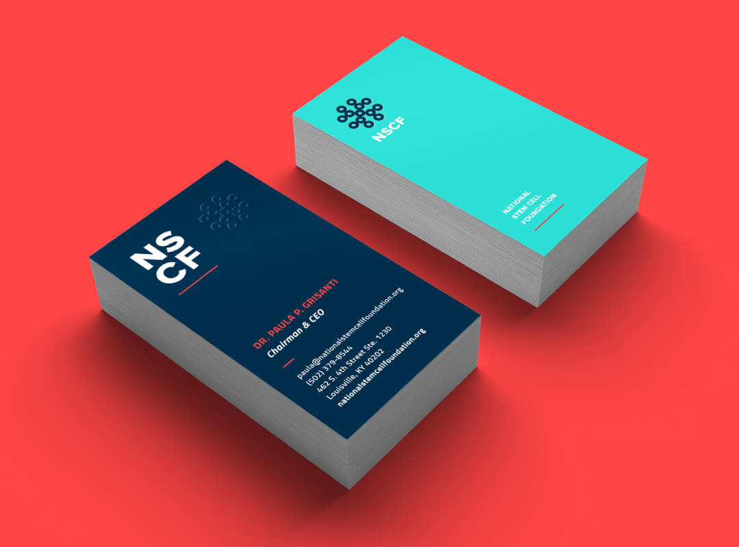 National Stem Cell Foundation business cards