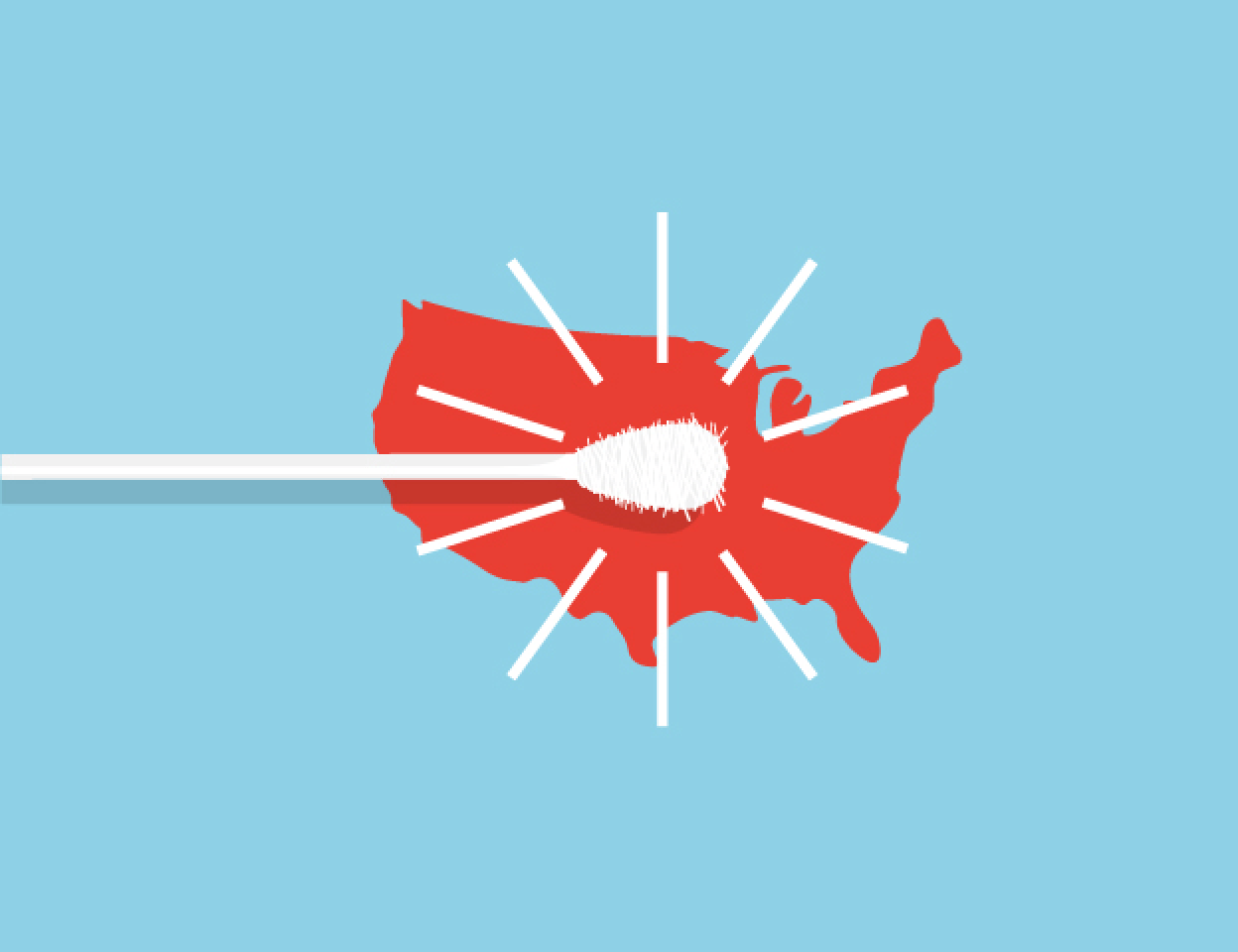 Sharing America's Marrow swab graphic